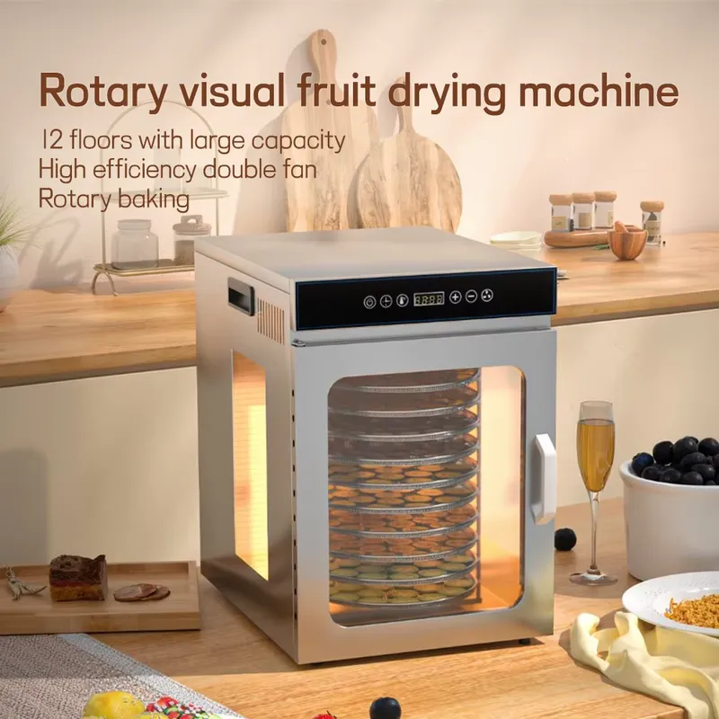 Dehydrator Tray Electric - Elektryczna suszarka obrotowa do żywności z