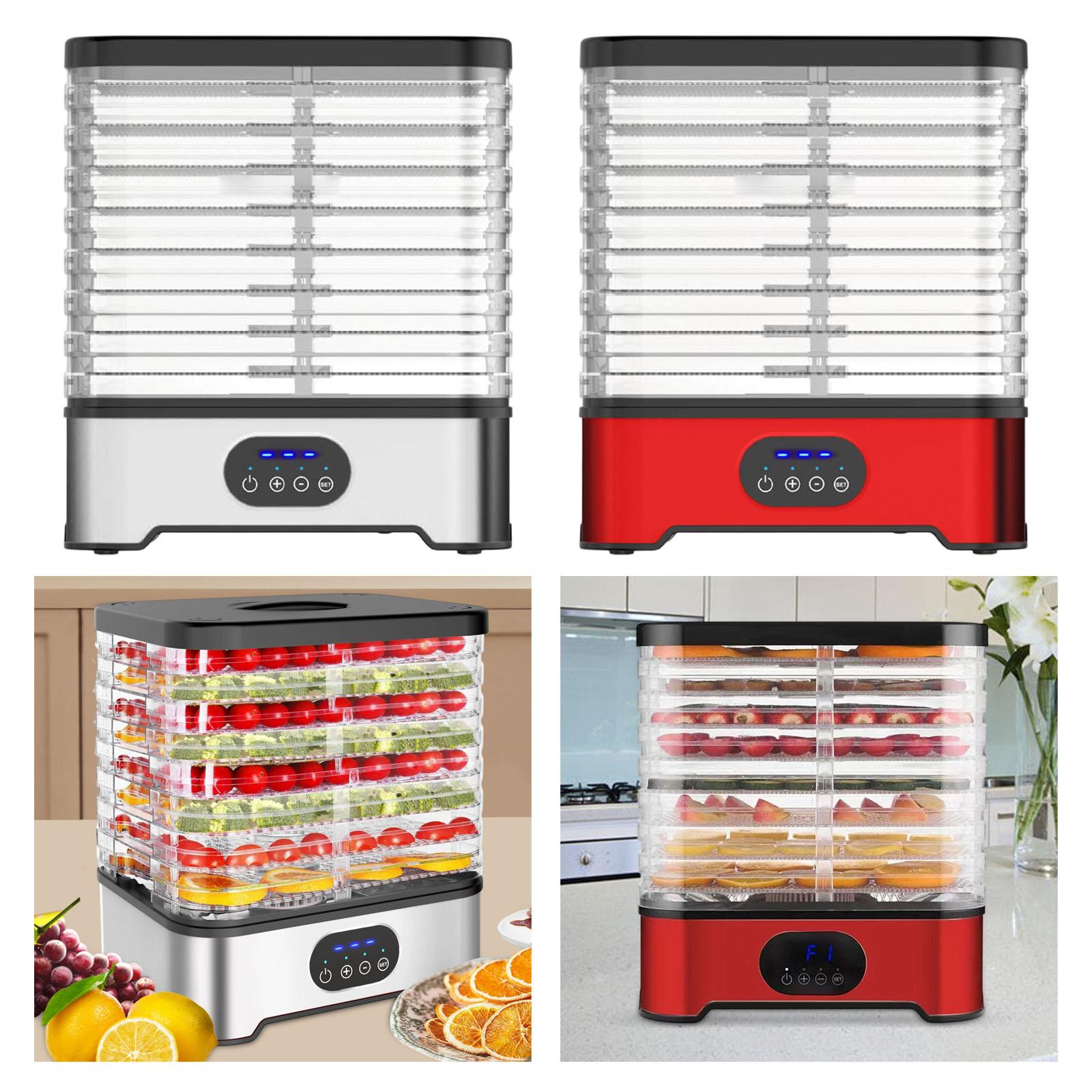 Dehydrator Tray Electric - Suszarka do żywności z regulacją, zawiera