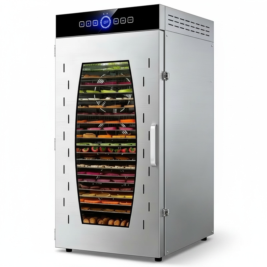 Dehydrator Tray Electric - 24-taca komercyjna suszarka do żywności 1500W