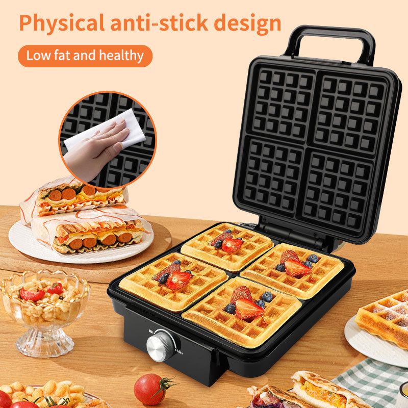 Reemix 4-Slice Belgian Mini Wa – Waffle Iron Belgian recenzja i cena
