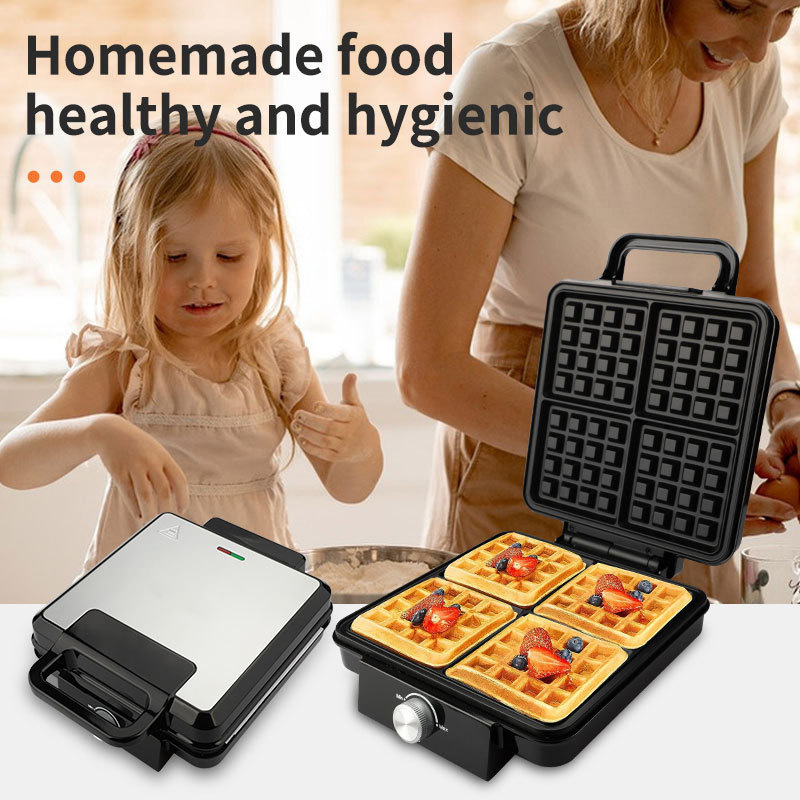Reemix 4-Slice Belgian Mini Wa – Waffle Iron Belgian recenzja i cena