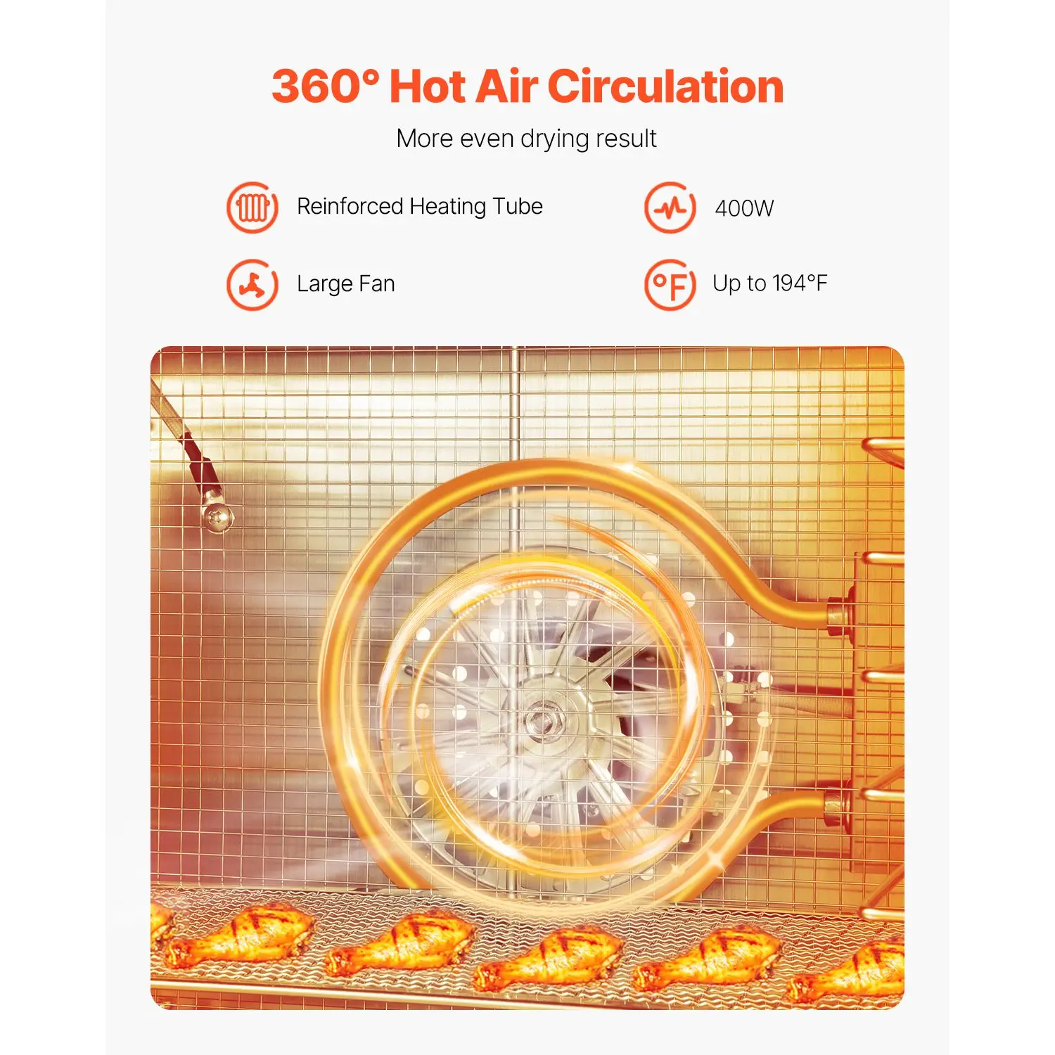 Suszarka do żywności, 6 nierdz – Dehydrator Tray Electric recenzja i cena