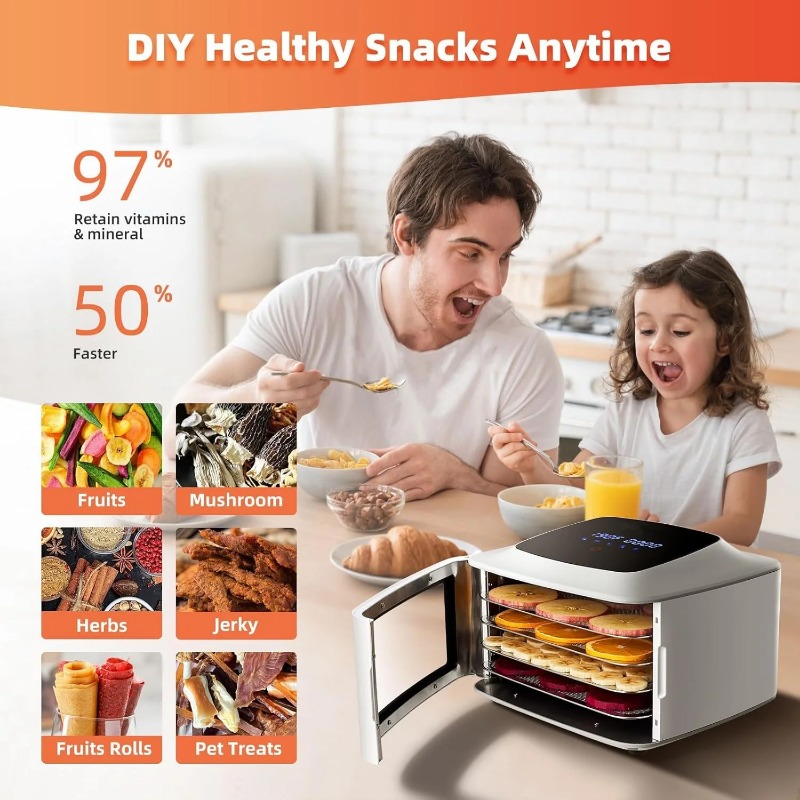 Cyfrowy suszarka do żywności - – Dehydrator Tray Electric recenzja i cena