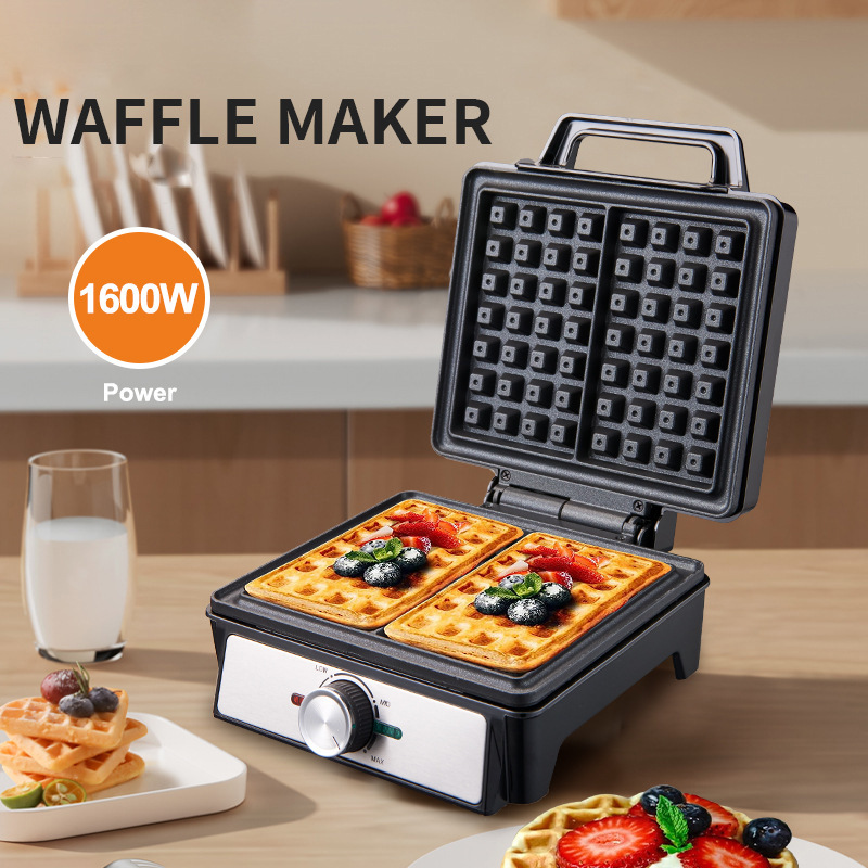 Maszyna do gofrów na 2 porcje  – Waffle Iron Belgian recenzja i cena