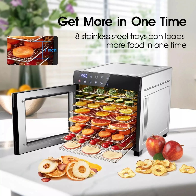 8-półkowy suszarka do żywności – Dehydrator Tray Electric recenzja i cena