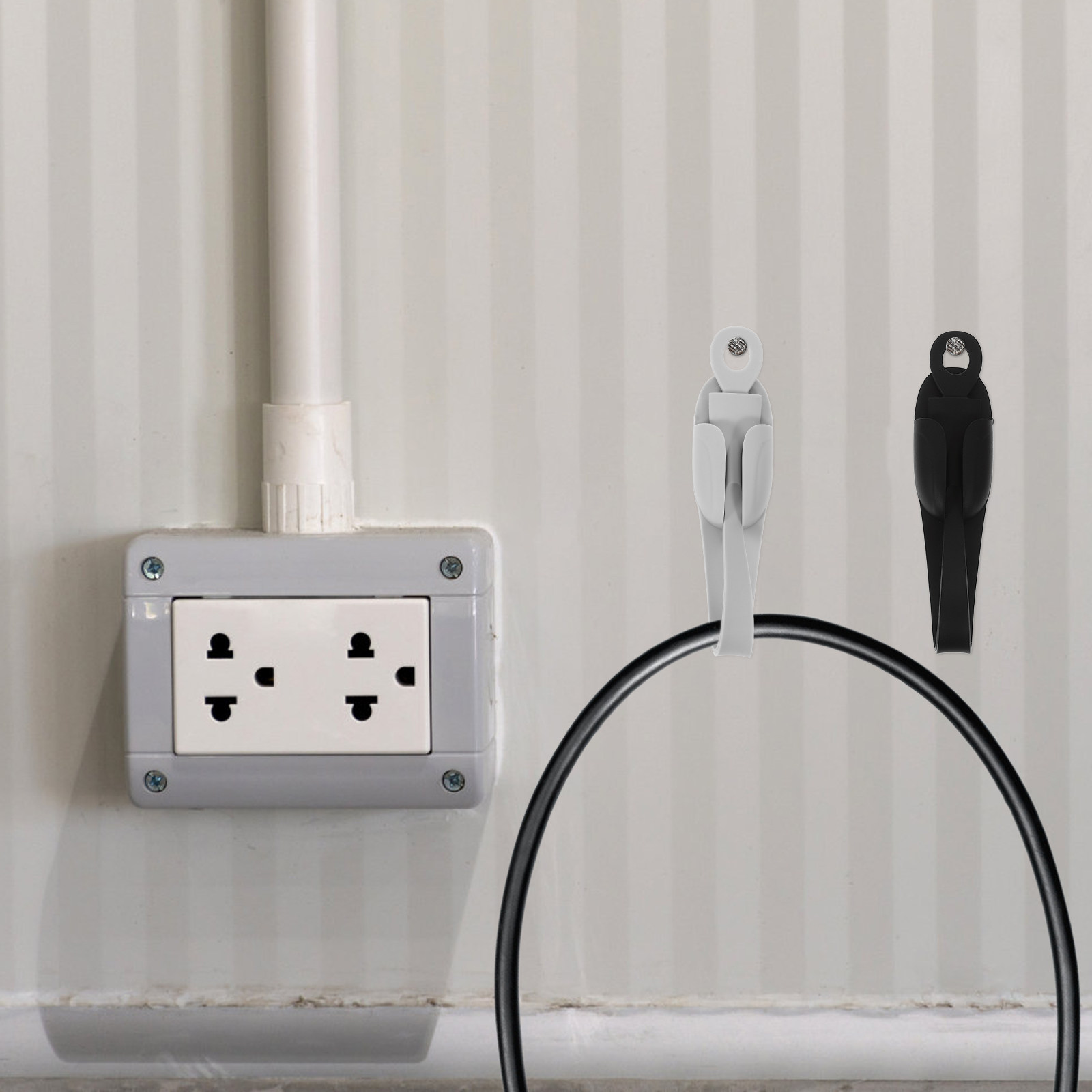 6 szt. Silikonowe organizery n – Kitchen Appliances Extension Cord recenzja i cena