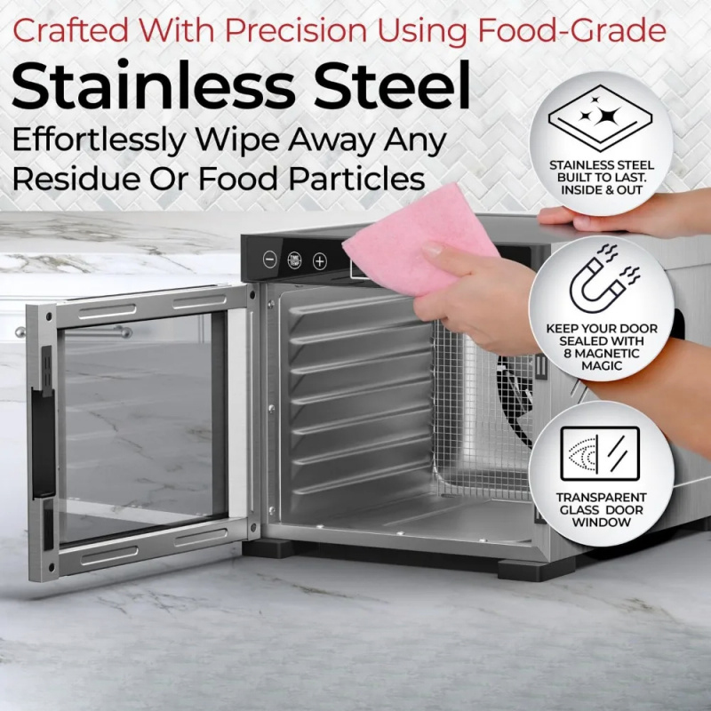 Suszarka do żywności Mill Pro  – Dehydrator Tray Electric recenzja i cena